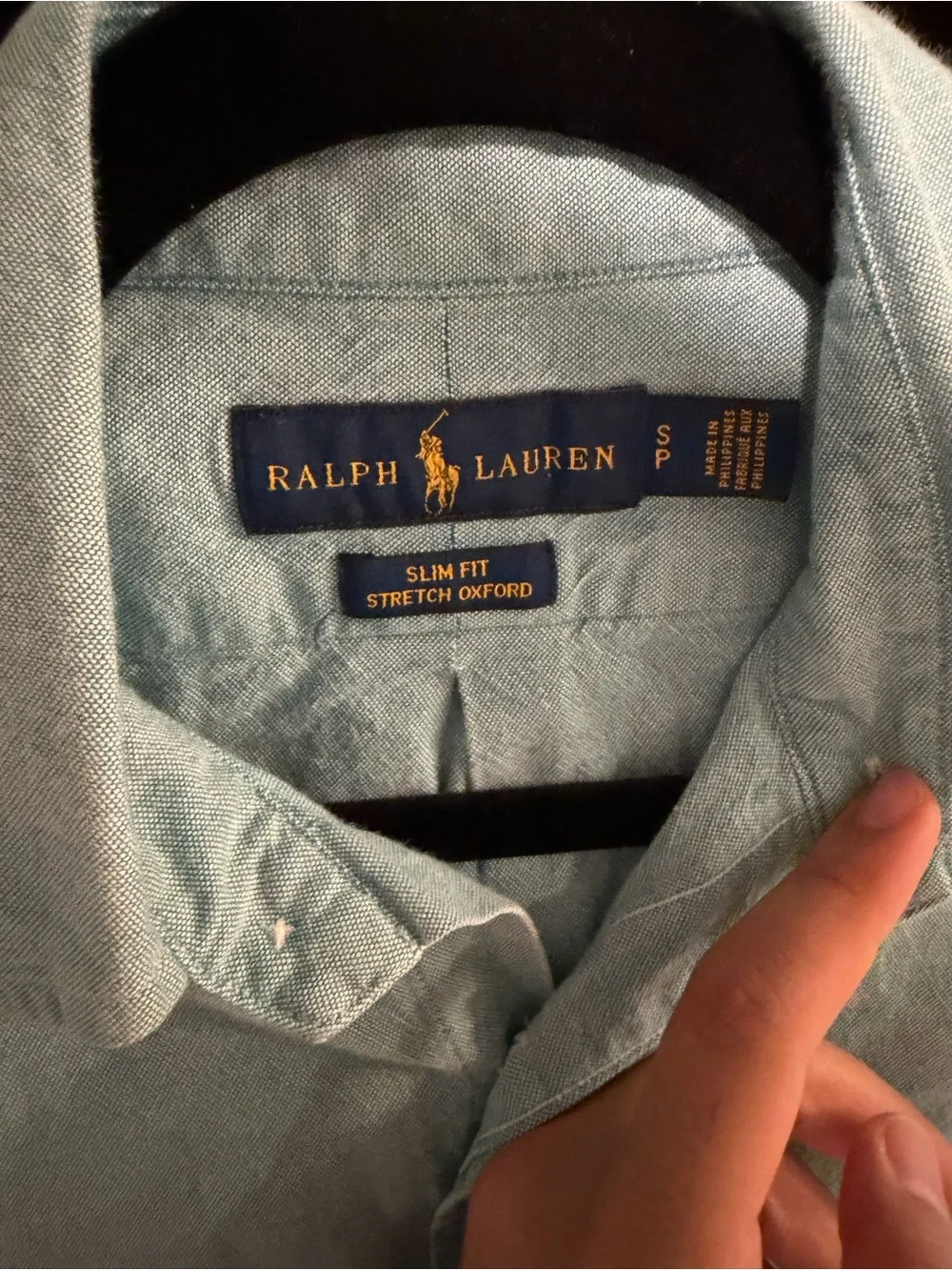 Polo by Ralph Lauren Light Blue Button-Down Shirt with Embroidered Pony